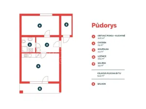 Pronájem bytu 2+kk, Praha - Uhříněves, U starého mlýna, 61 m2