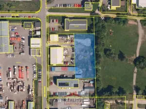 Pronájem komerčního pozemku, Valašské Meziříčí, Železničního vojska, 400 m2