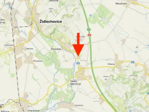 Pronájem komerčního pozemku, Velké Němčice, 500 m2