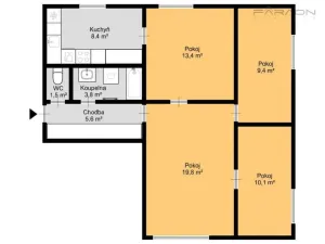 Prodej bytu 4+1, Praha - Veleslavín, Na okraji, 75 m2