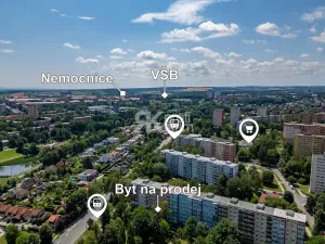 Prodej bytu 3+kk, Ostrava, Kosmická, 68 m2