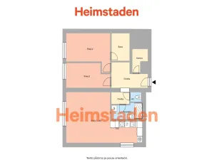 Pronájem bytu 3+kk, Ostrava - Moravská Ostrava, Na Desátém, 83 m2