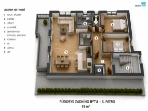 Prodej bytu 2+1, Makarska, Ulica Mate Vladića, Chorvatsko, 71 m2