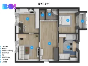 Prodej bytu 3+1, Třinec, Sosnová, 62 m2