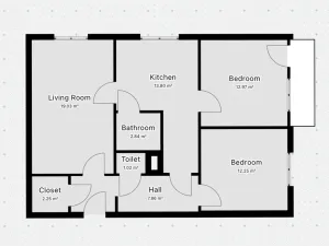 Prodej bytu 3+1, Praha, Hvozdíková, 75 m2