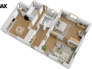 Prodej rodinného domu, Stará Paka, Zátiší, 79 m2