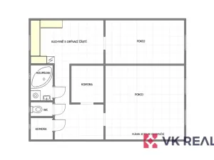 Prodej bytu 3+kk, Heřmanova Huť - Vlkýš, Nádražní, 84 m2