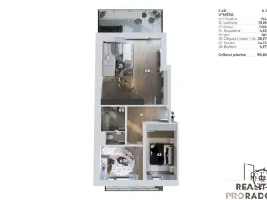 Prodej pozemku pro bydlení, Olomouc - Nemilany, 1172 m2