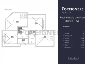 Prodej rodinného domu, Rybí, 340 m2