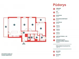 Prodej bytu 4+kk, Praha - Jinonice, Kačírkova, 139 m2