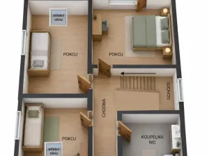 Prodej rodinného domu, Trutnov - Kryblice, Mánesova, 204 m2
