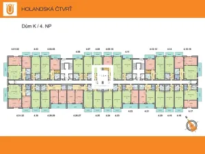Pronájem bytu 1+kk, Olomouc, Aloise Rašína, 31 m2