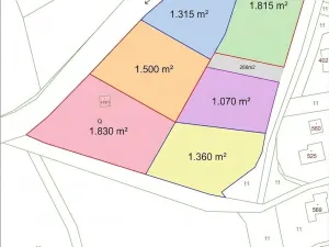Prodej pozemku pro bydlení, Držková, 1830 m2