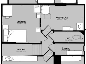 Prodej rodinného domu, Kluky, 143 m2