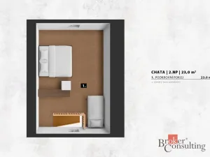 Prodej chalupy, Dlouhý Most, 62 m2