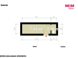 Prodej chaty, Erpužice - Blahousty, 23 m2
