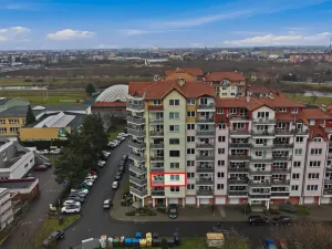 Pronájem bytu 2+kk, Olomouc - Nové Sady, Novosadský dvůr, 49 m2