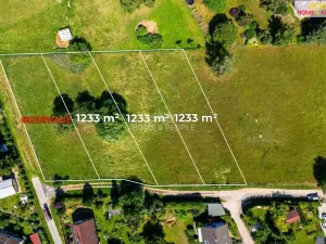 Prodej pozemku pro bydlení, Kamenice - Nová Hospoda, Nová, 1233 m2