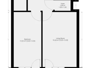 Pronájem bytu 2+kk, Praha - Troja, Mazurská, 50 m2
