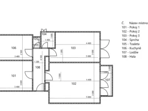 Prodej bytu 3+1, Lysice, Oulehla, 64 m2