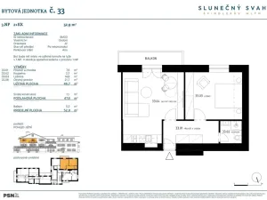 Prodej bytu 2+kk, Špindlerův Mlýn - Bedřichov, 47 m2