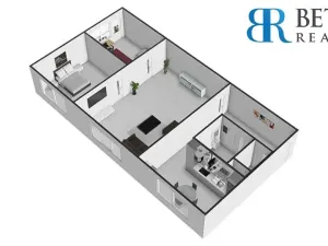 Prodej bytu 3+1, Přerov, Denisova, 60 m2
