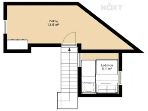 Prodej rodinného domu, Kamenný Újezd, 56 m2