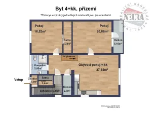 Pronájem bytu 4+kk, Praha - Motol, U hrušky, 150 m2