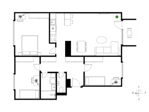 Prodej bytu 4+kk, Praha - Košíře, Naskové, 83 m2