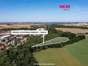 Prodej komerčního pozemku, Praha - Vinoř, 1349 m2