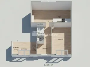 Prodej bytu 2+kk, Praha - Krč, Za Zelenou liškou, 48 m2