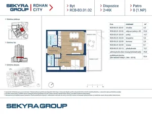 Prodej bytu 2+kk, Praha - Karlín, Sokolova, 49 m2