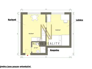 Pronájem bytu 1+1, Mariánské Lázně, Dřevěná, 40 m2