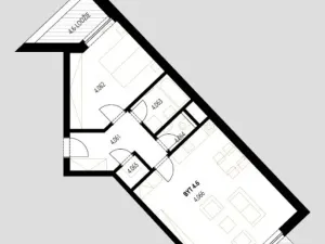 Prodej bytu 2+kk, Plzeň - Jižní Předměstí, Železná, 81 m2