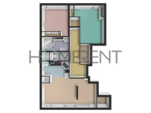 Pronájem bytu 3+kk, Praha - Košíře, Musílkova, 81 m2