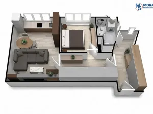 Prodej bytu 2+kk, Olomouc, Dukelská, 44 m2