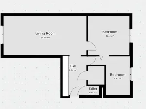 Pronájem bytu 3+kk, Praha - Krč, Olbrachtova, 56 m2