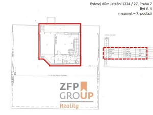 Prodej bytu 3+kk, Praha - Holešovice, Jateční, 61 m2