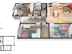 Pronájem rodinného domu, Buštěhrad, Vrbová, 97 m2
