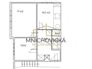 Prodej bytu 2+1, Praha - Krč, Fillova, 52 m2