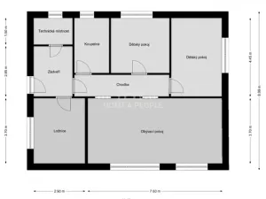 Prodej rodinného domu, Zemětice, 85 m2