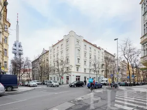 Pronájem bytu 1+kk, Praha - Žižkov, Slavíkova, 27 m2
