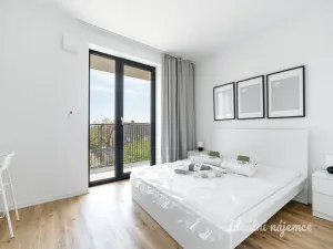Pronájem bytu 2+kk, Praha - Kyje, Za černým mostem, 42 m2