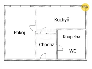 Prodej bytu 1+1, Ostrava, Čujkovova, 28 m2