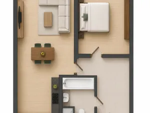 Prodej bytu 2+kk, Praha, Mohylová, 43 m2