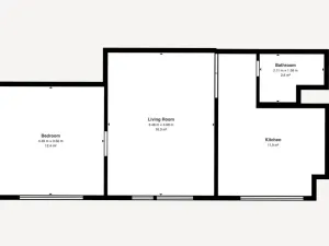 Pronájem bytu 2+1, Rožnov pod Radhoštěm, Kulturní, 44 m2