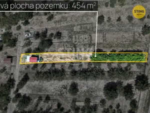 Prodej zahrady, Kunovice, 454 m2