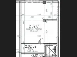 Pronájem obchodního prostoru, Praha - Stodůlky, Mukařovského, 46 m2