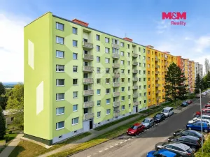 Pronájem bytu 1+1, Chomutov, Kamenný vrch, 40 m2