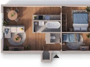 Prodej bytu 3+kk, Meziboří, J. A. Komenského, 50 m2